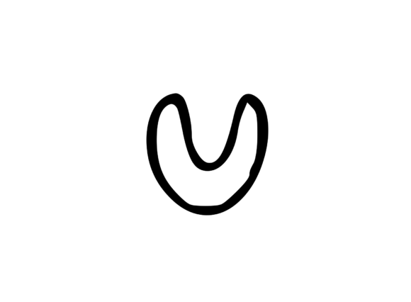 Friendly Bubble Cartoon Mono Letter SVG Review