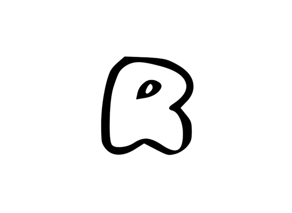 Friendly Bubble Cartoon Mono Letter SVG Review