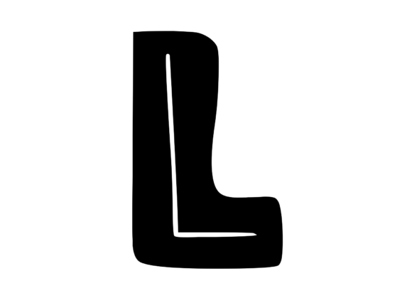 Funky Bold Skeleton Letter L Review