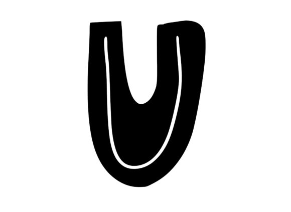Funky Bold Skeleton Letter U Review for Embroidery Projects