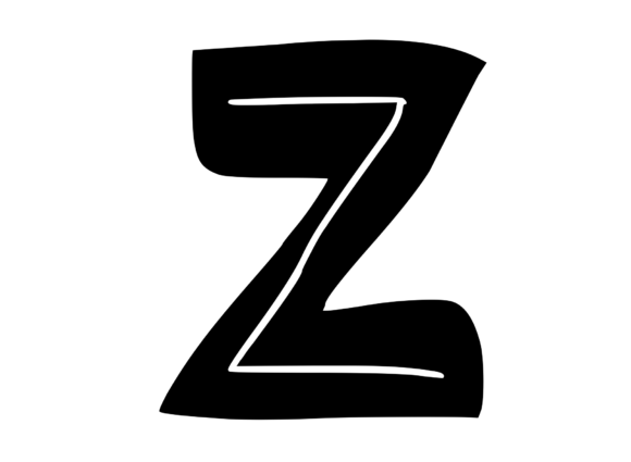 Funky Bold Skeleton Letter Z Embroidery Review