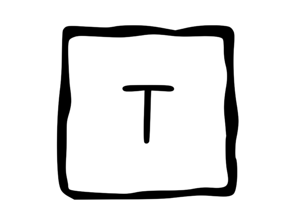 Hand Drawn Outlined Frame with Mono T Review